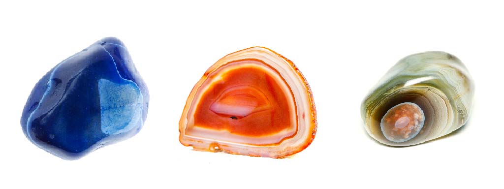 agate pierre naturelle